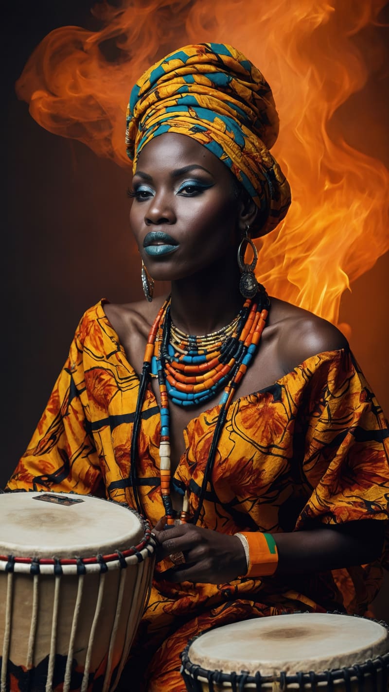 Humanities: a musician honoring cultural tradition